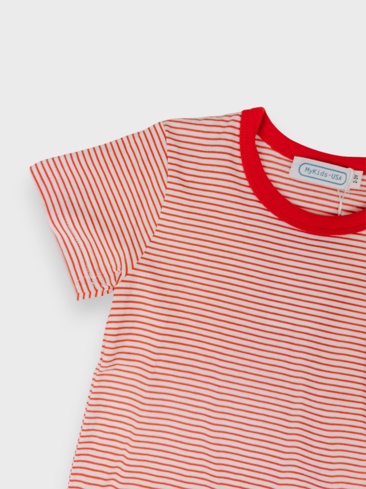 STRIPE CREWNECK TEE