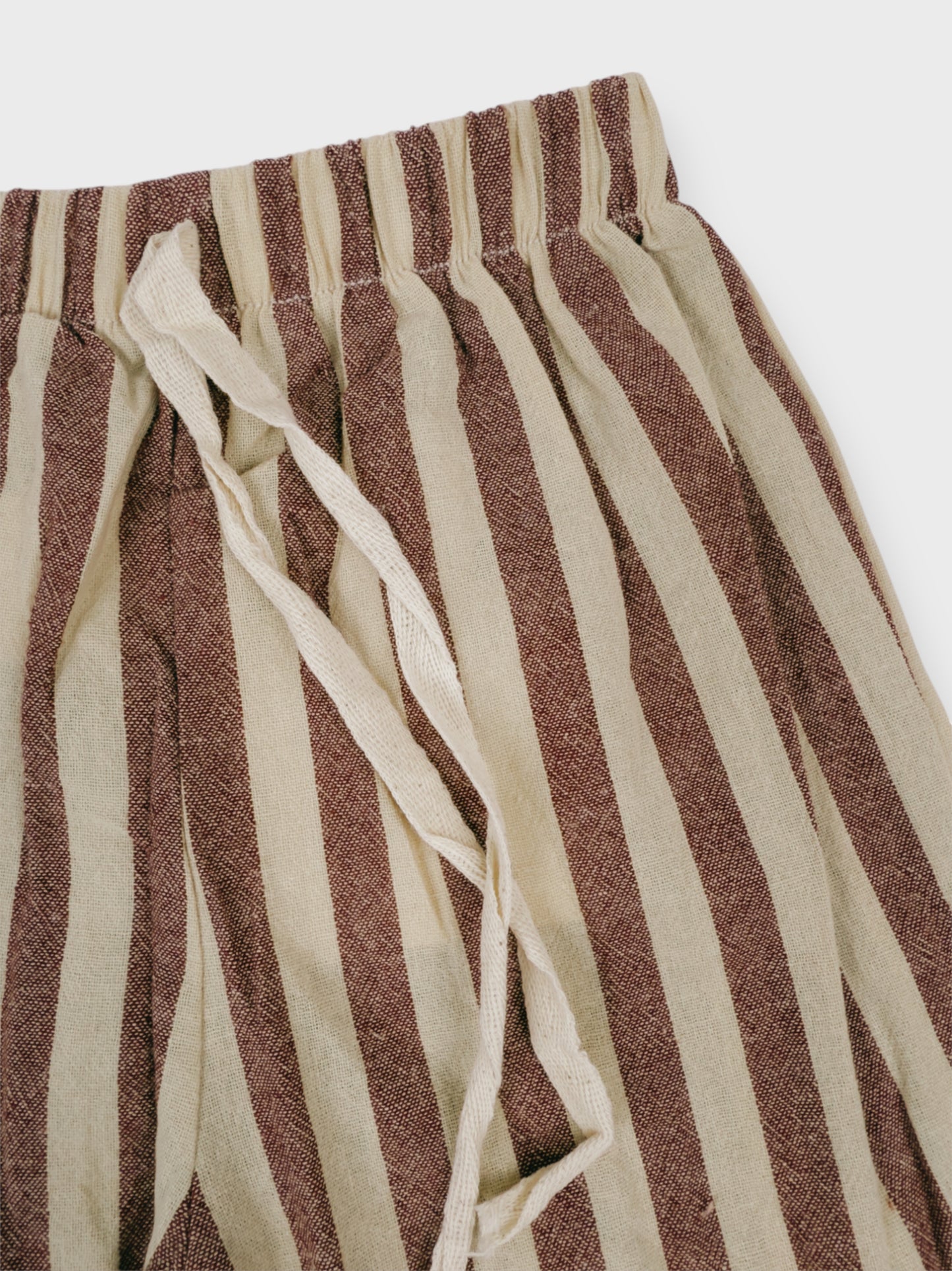 SUMMER STRIPE COTTON PANTS - 12M