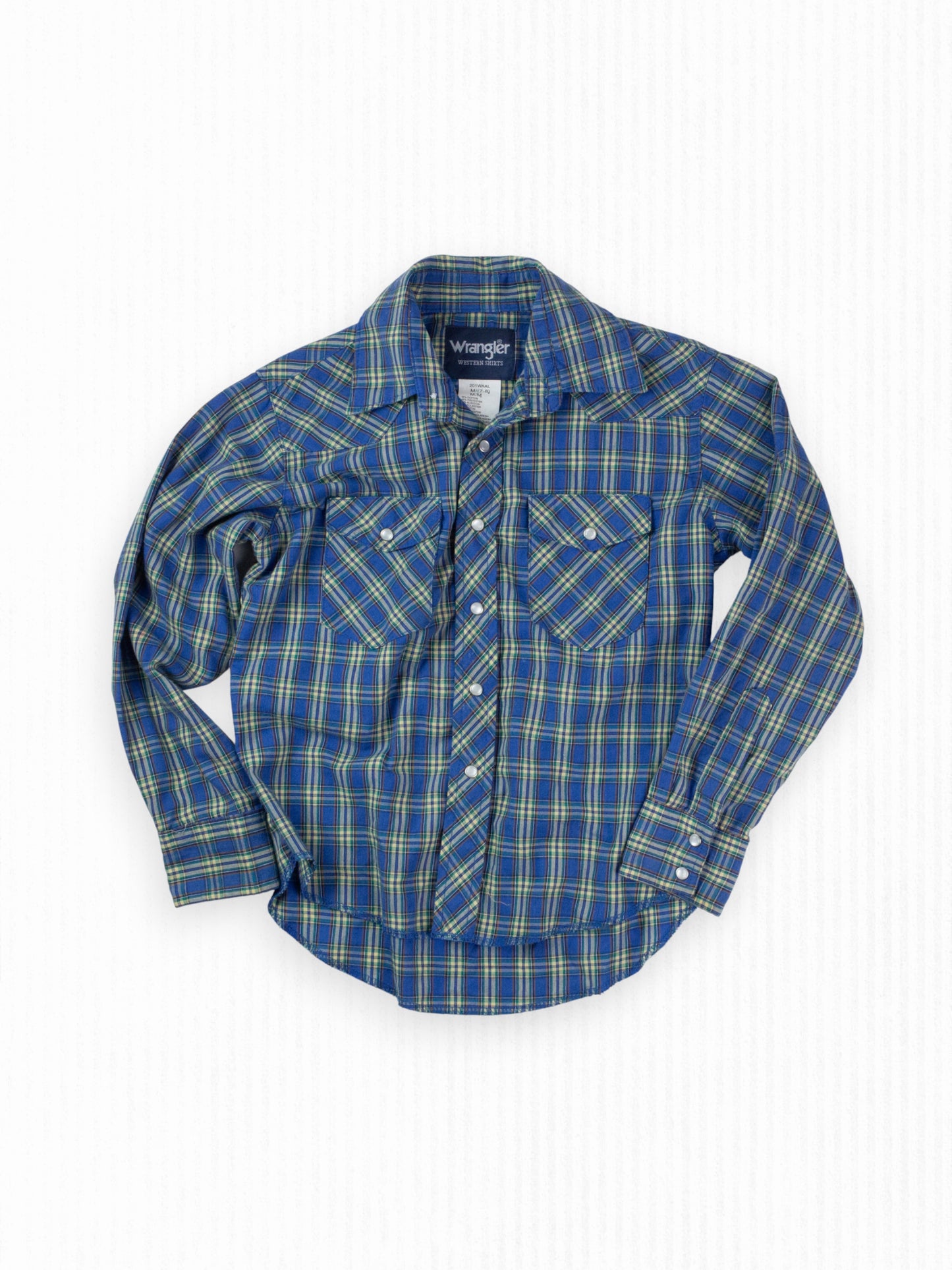 VINTAGE WRANGLER BUTTON-UP - 8
