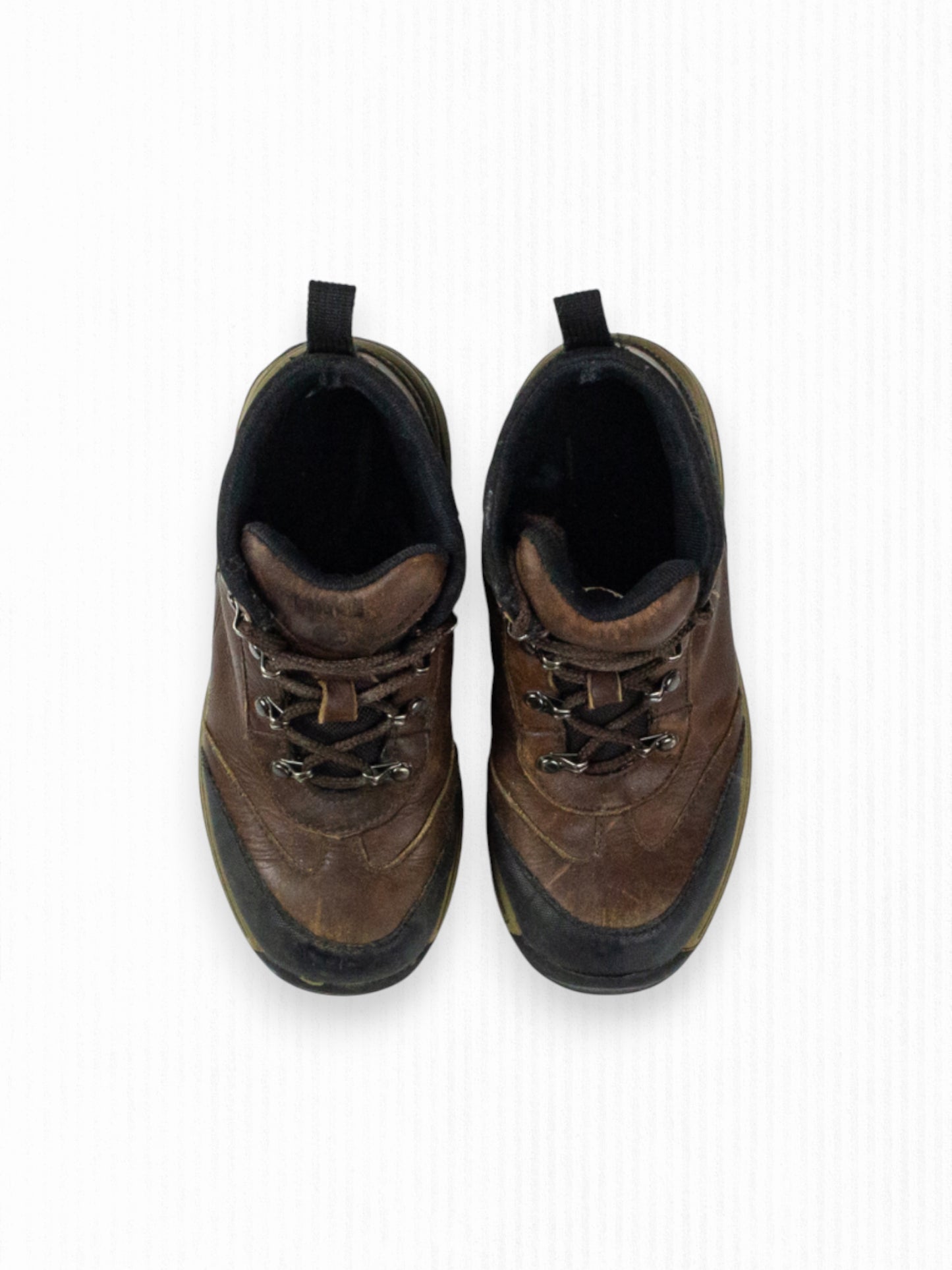 TIMBERLAND LEATHER TRAIL BOOTS - 12C