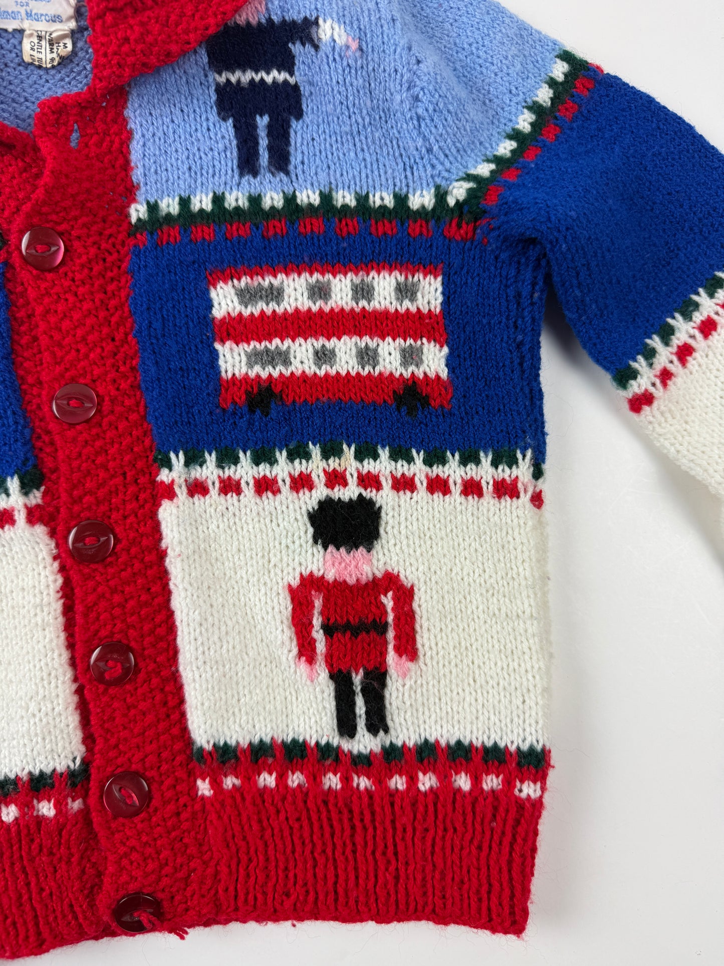 VINTAGE KNIT NUTCRACKER SWEATER - 2T