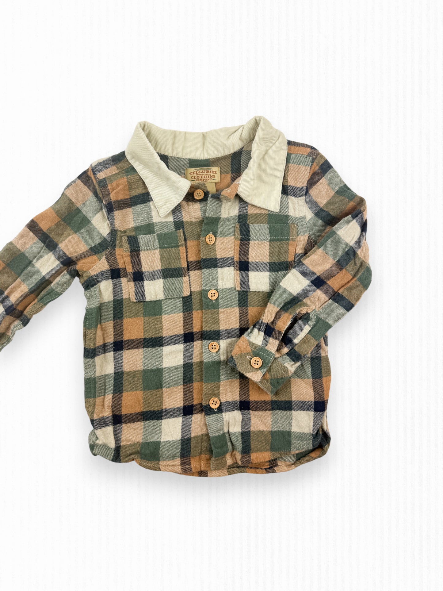 NEUTRAL FLANNEL - 3T