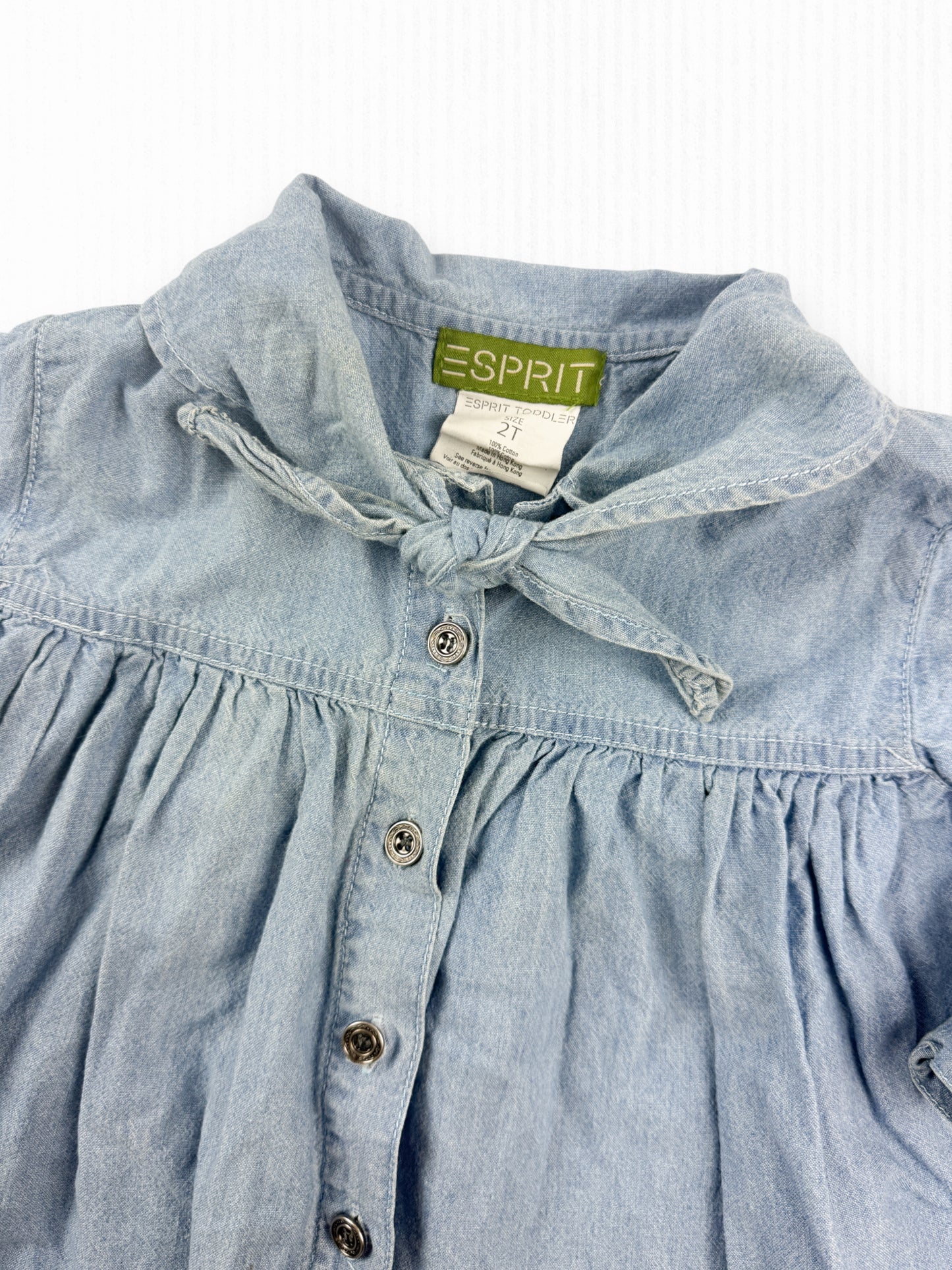 VINTAGE CHAMBRAY TOP - 2T