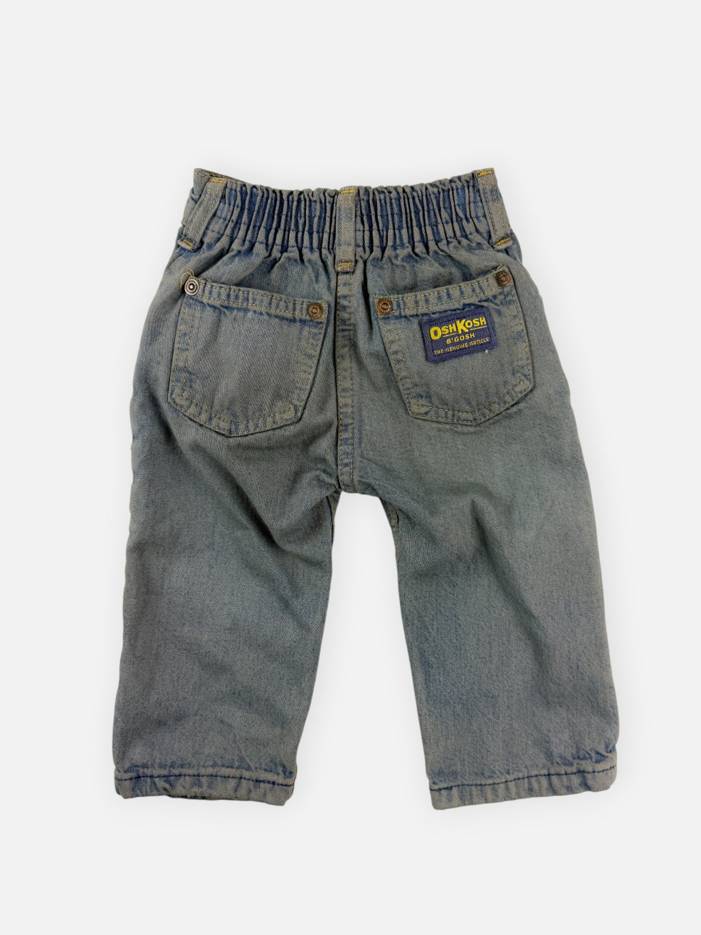 VINTAGE PAPER TAG OSHKOSH JEANS - 12M