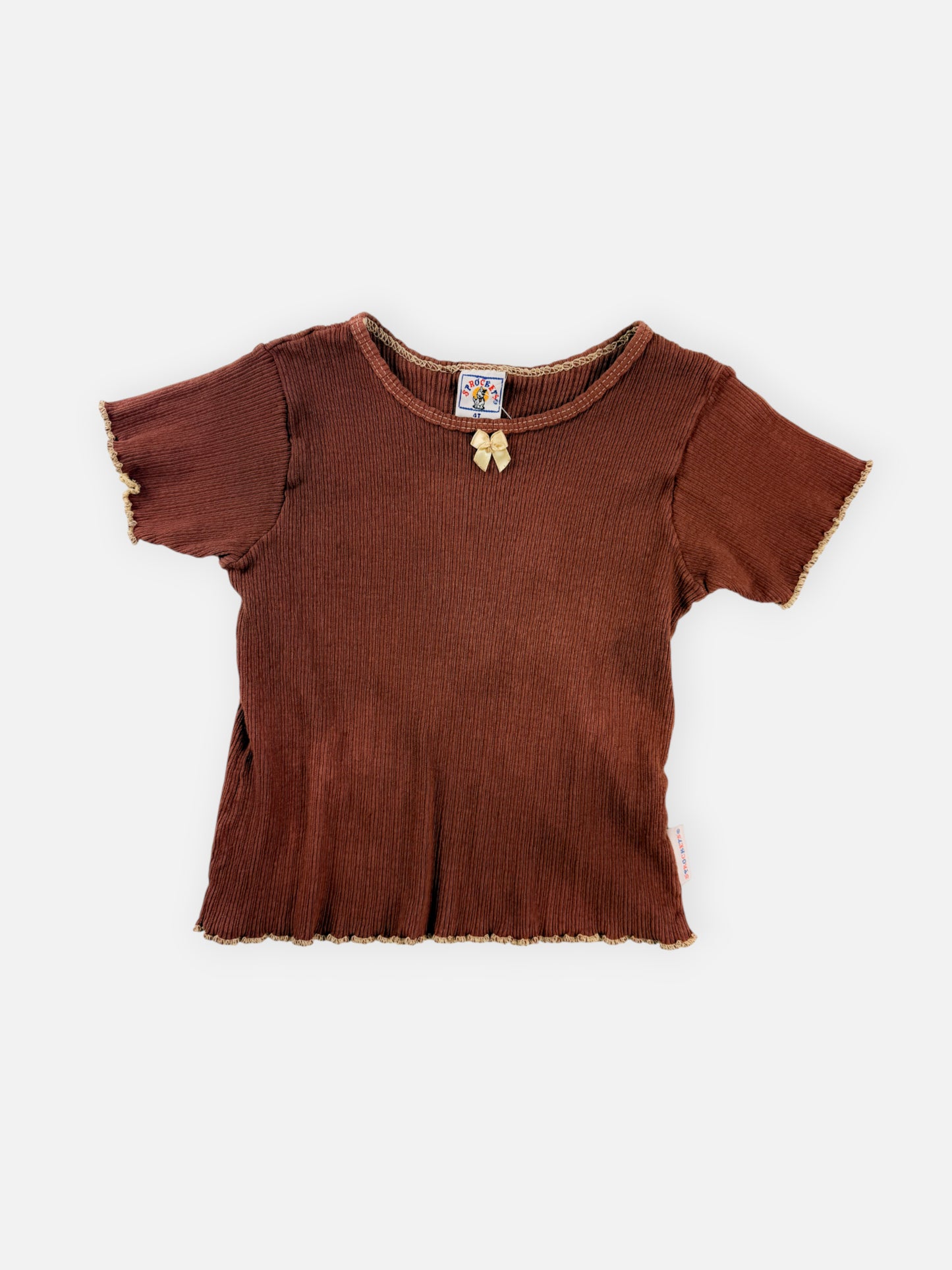 VINTAGE SPROCKETS RIBBED TOP - 4T