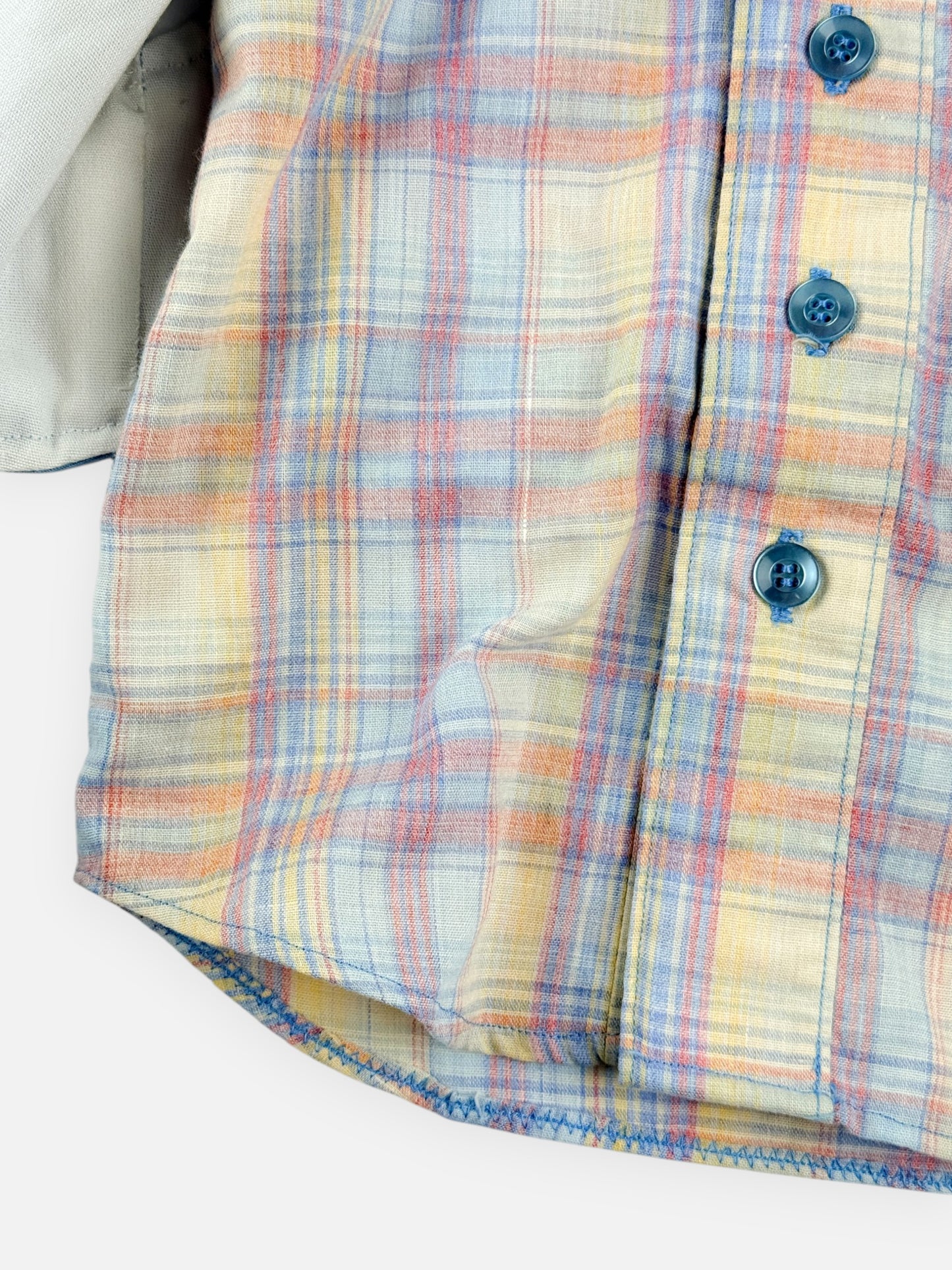 VINTAGE PASTEL TOP + VEST SET - 3T