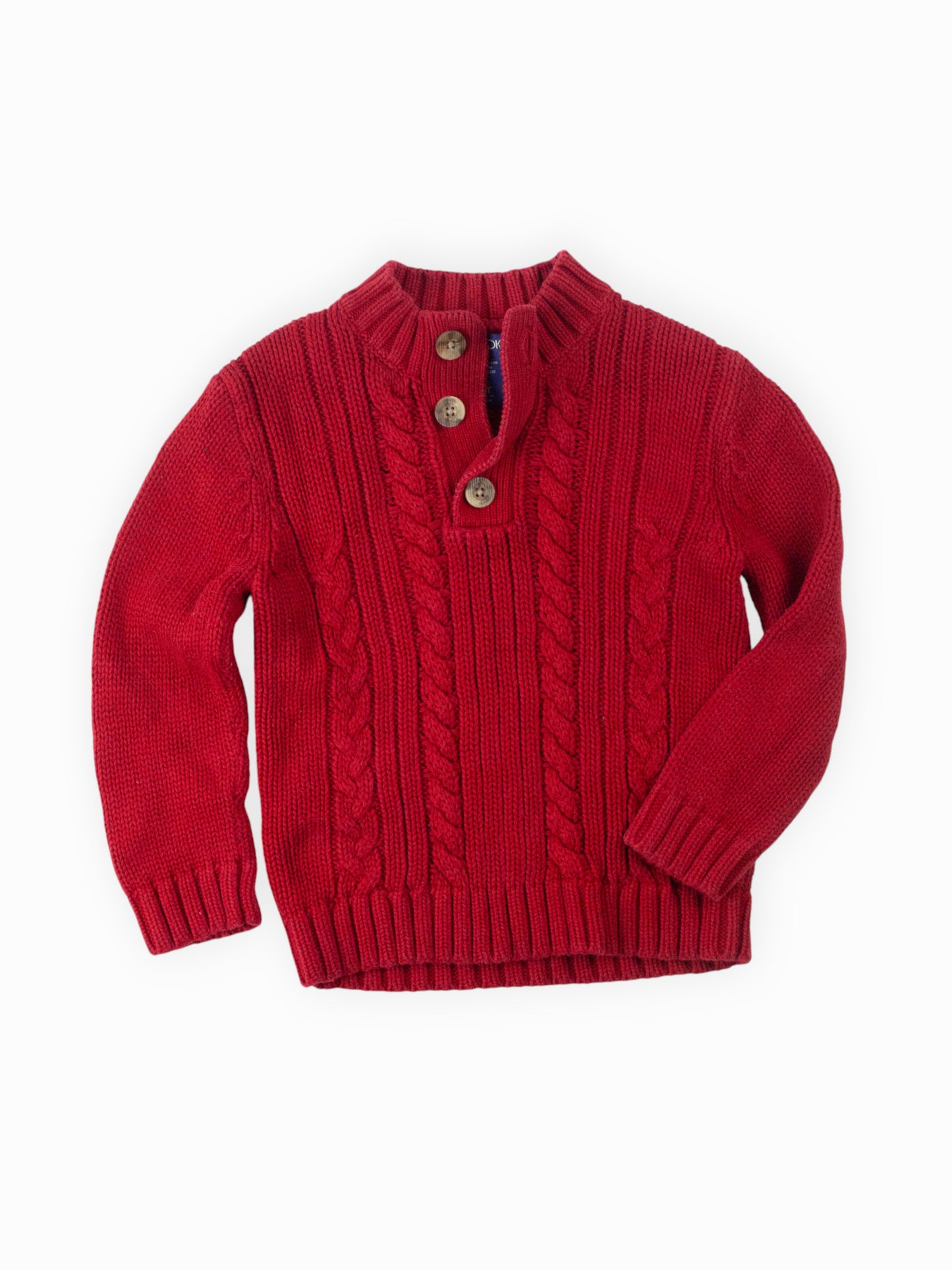 RED CHEROKEE KNIT - 3T