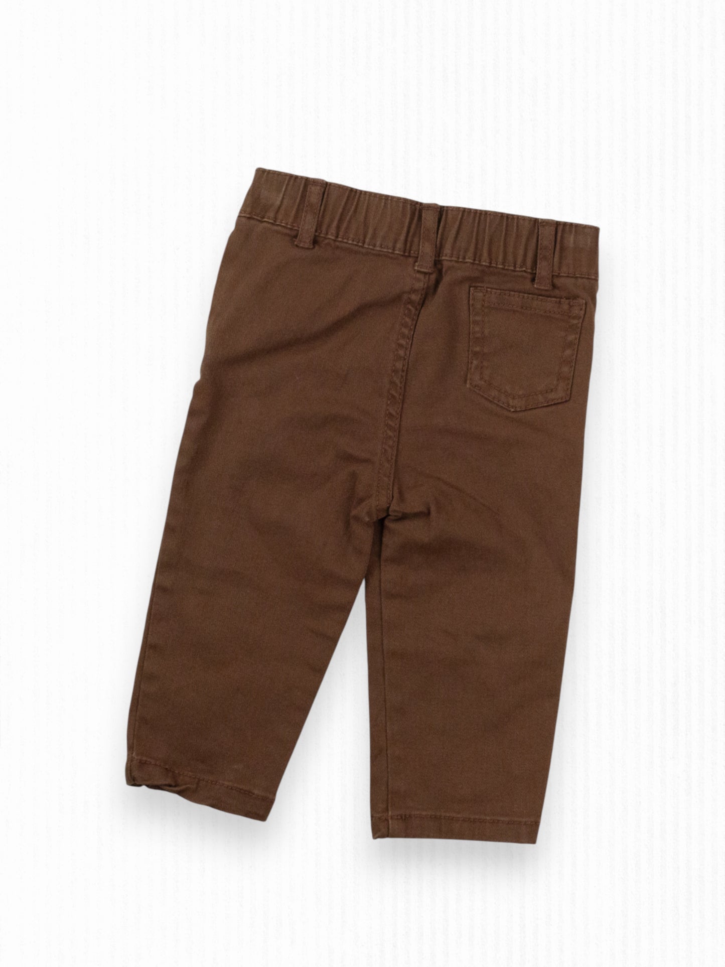 BROWN WORK PANTS - 6M