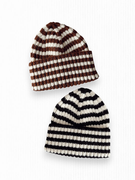 KNIT WOOL BEANIES
