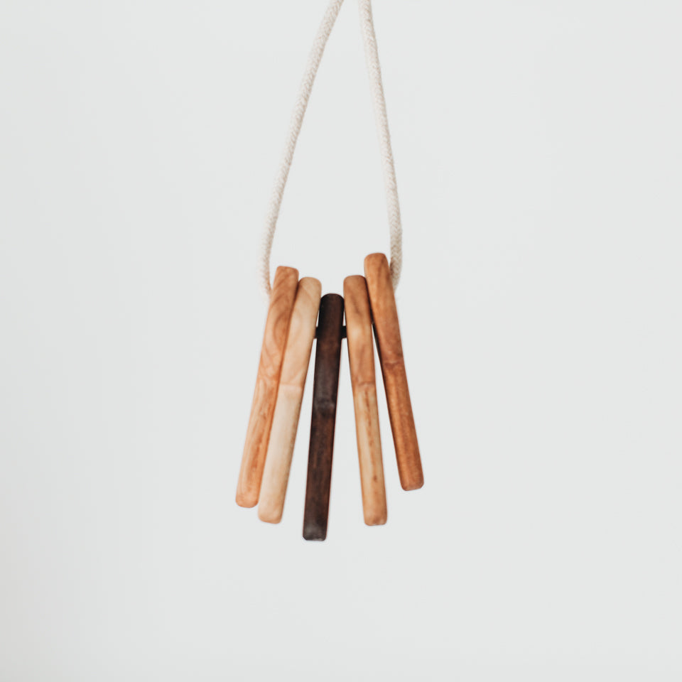 HANDMADE WOODEN KEY TEETHER