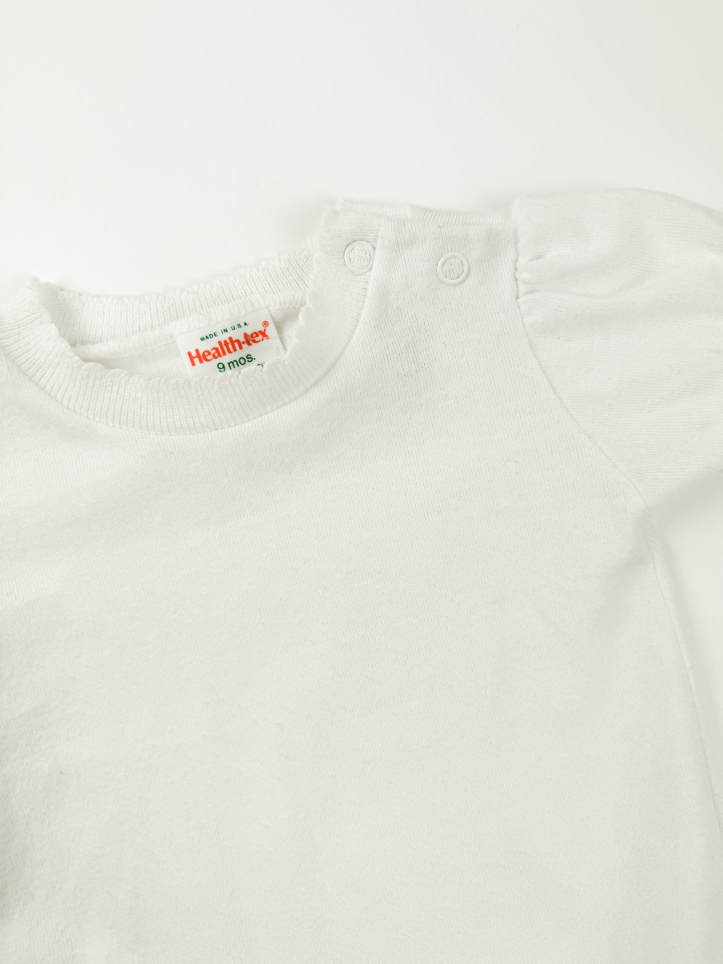 VINTAGE SCALLOP SHORT SLEEVE - 9M