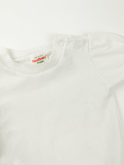 VINTAGE SCALLOP SHORT SLEEVE - 9M