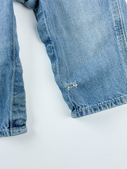 VINTAGE DENIM OSH KOSH OVERALLS - 9M