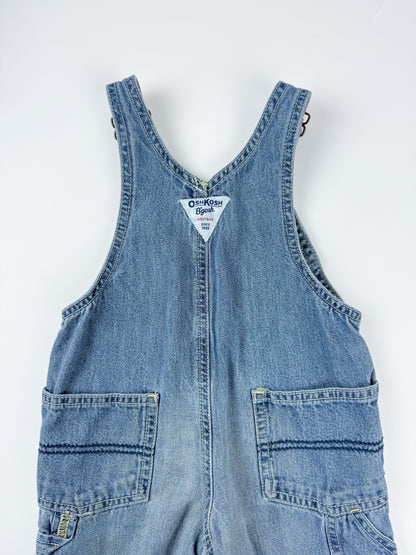 VINTAGE DENIM OSH KOSH OVERALLS - 9M