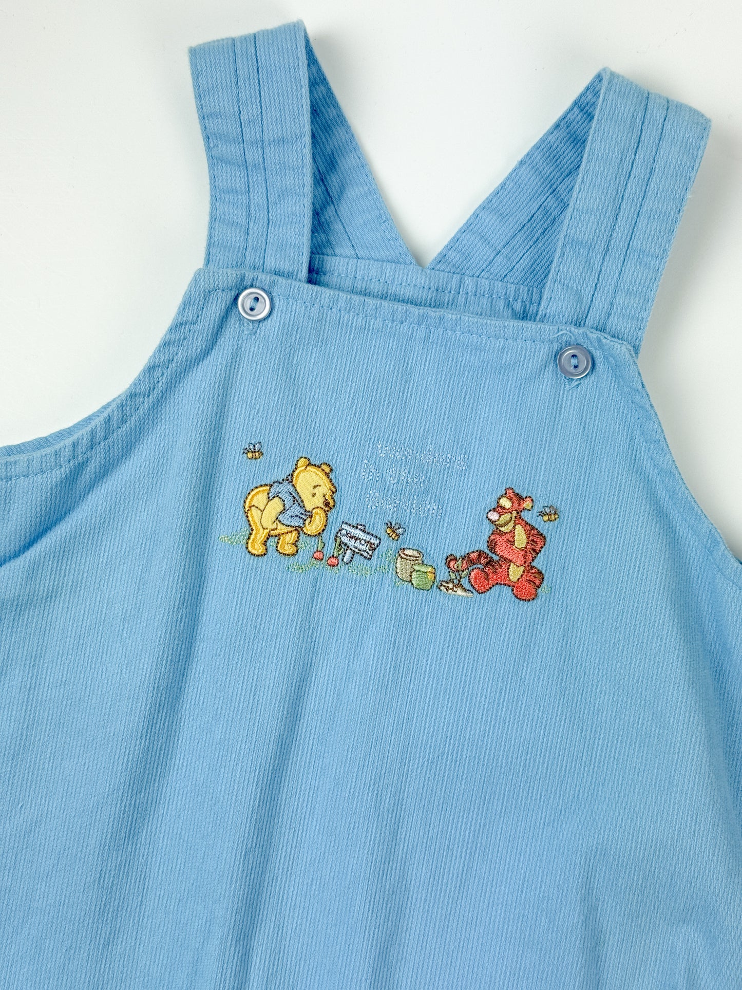 VINTAGE WINNIE THE POOH OVERALLS - 9M