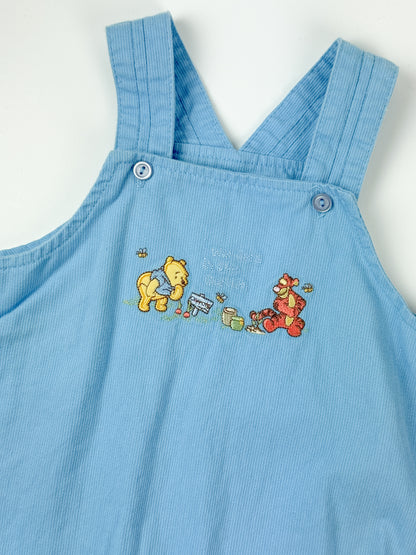 VINTAGE WINNIE THE POOH OVERALLS - 9M