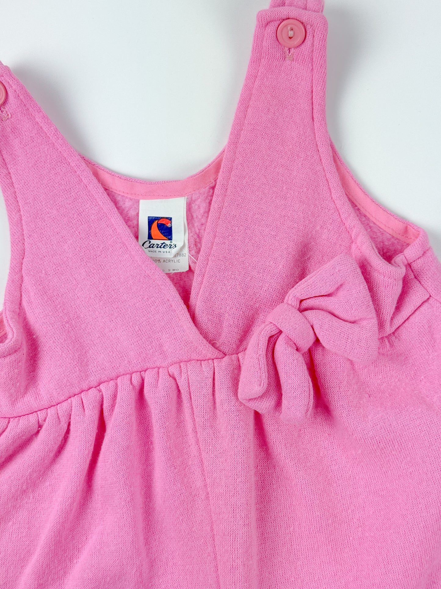 VINTAGE BUBBLEGUM ROMPER - 9M