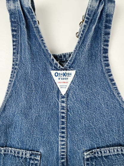 VINTAGE OSH DENIM OVERALLS - 18M