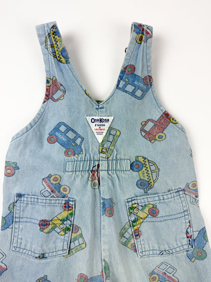 VINTAGE VEHICLE OSH KOSH OVERALLS - 18M