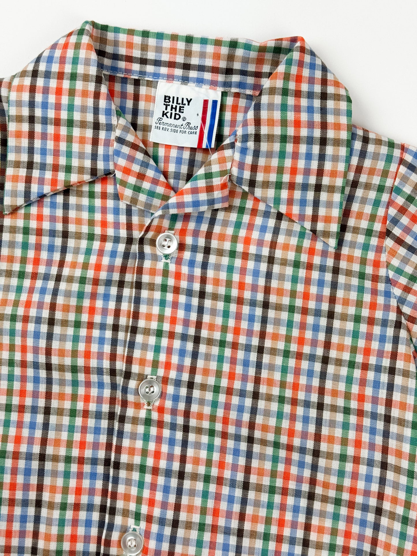 VINTAGE PLAID TOP - 24M