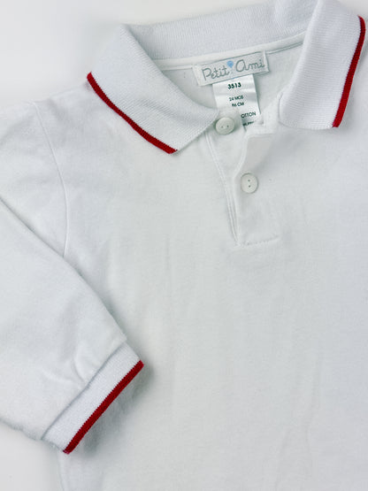 WHITE PETIT AMI TOP - 24M