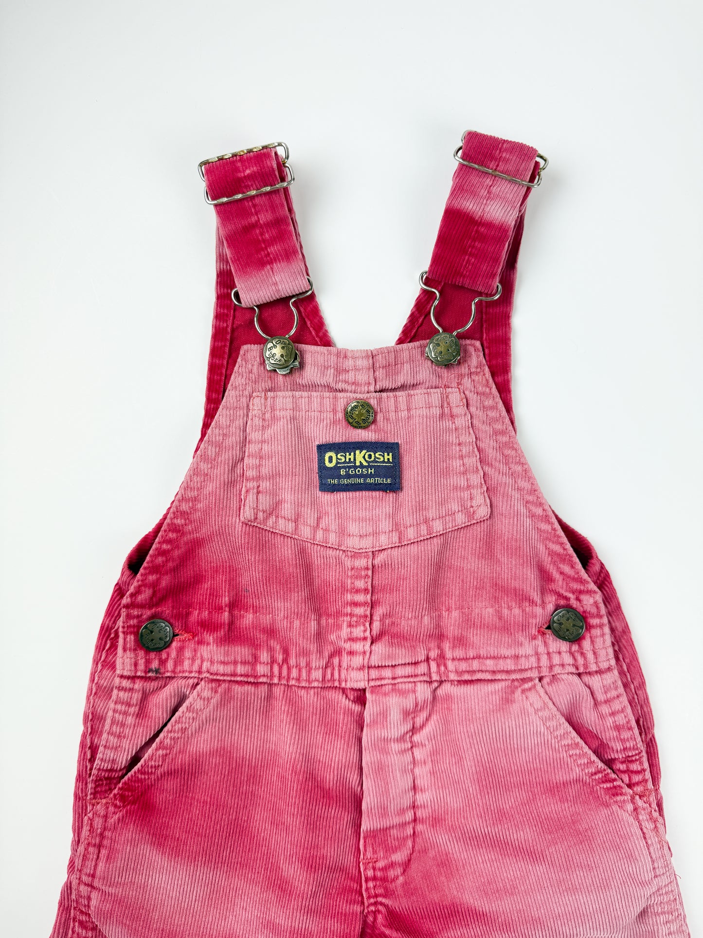 VINTAGE CORDUROY OSH KOSH OVERALLS - 2T
