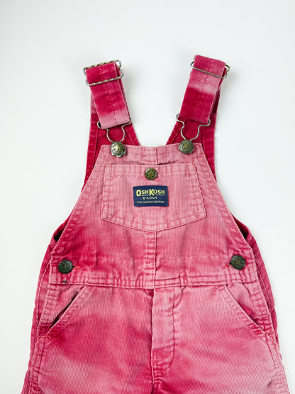 VINTAGE CORDUROY OSH KOSH OVERALLS - 2T