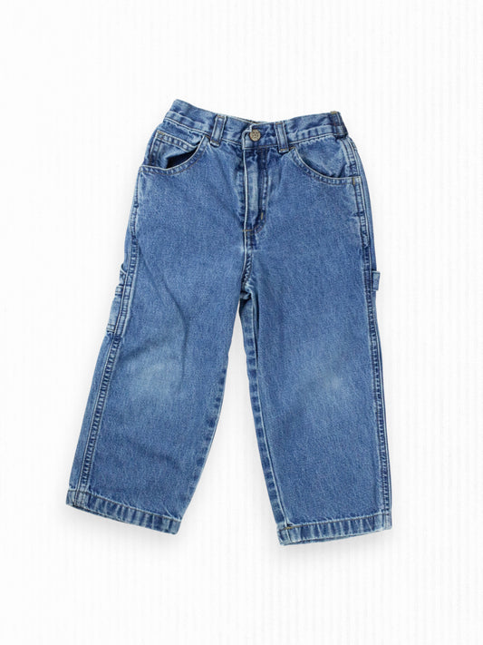 FADED GLORY CARPENTER JEANS - 3T