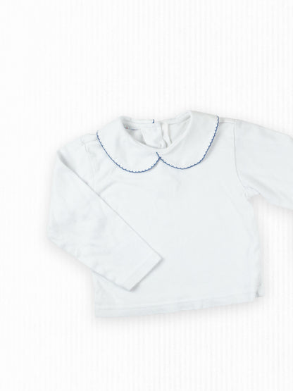 VINTAGE PETER PAN COLLAR TOP - 3T