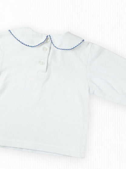 VINTAGE PETER PAN COLLAR TOP - 3T