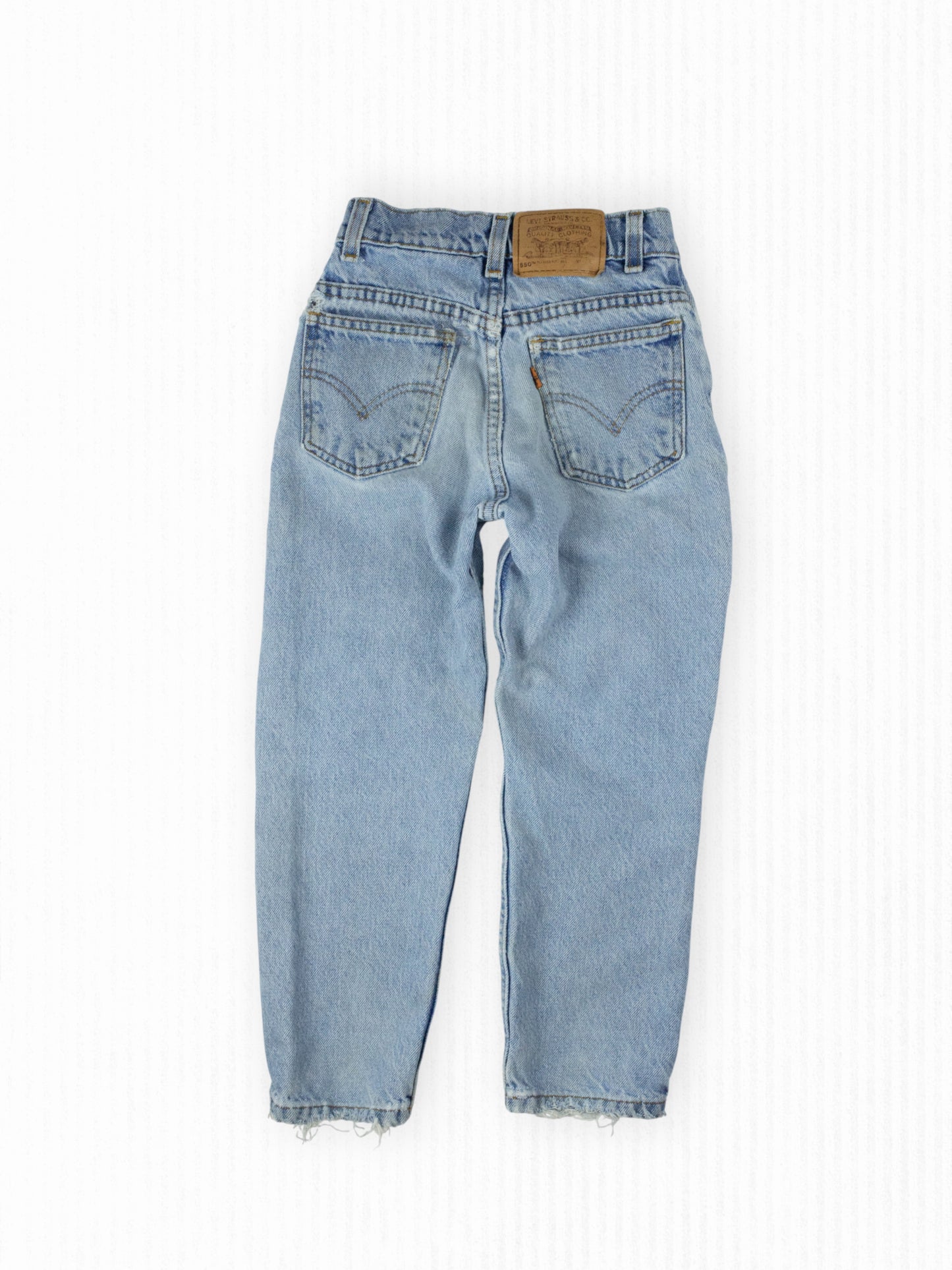 VINTAGE RIPPED + PATCHED LEVI'S - 7