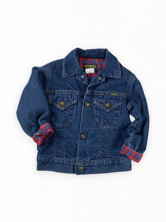 VINTAGE LINED OSH KOSH DENIM JACKET - 6