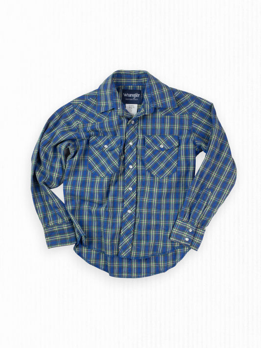 VINTAGE WRANGLER BUTTON-UP - 8