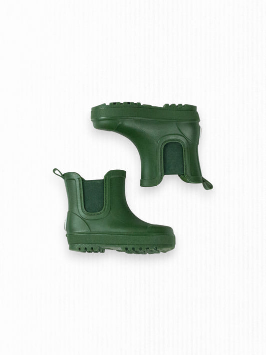GREEN BEARPAW RAIN BOOTS - 4C