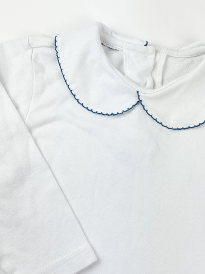 VINTAGE PETER PAN COLLAR TOP - 3T