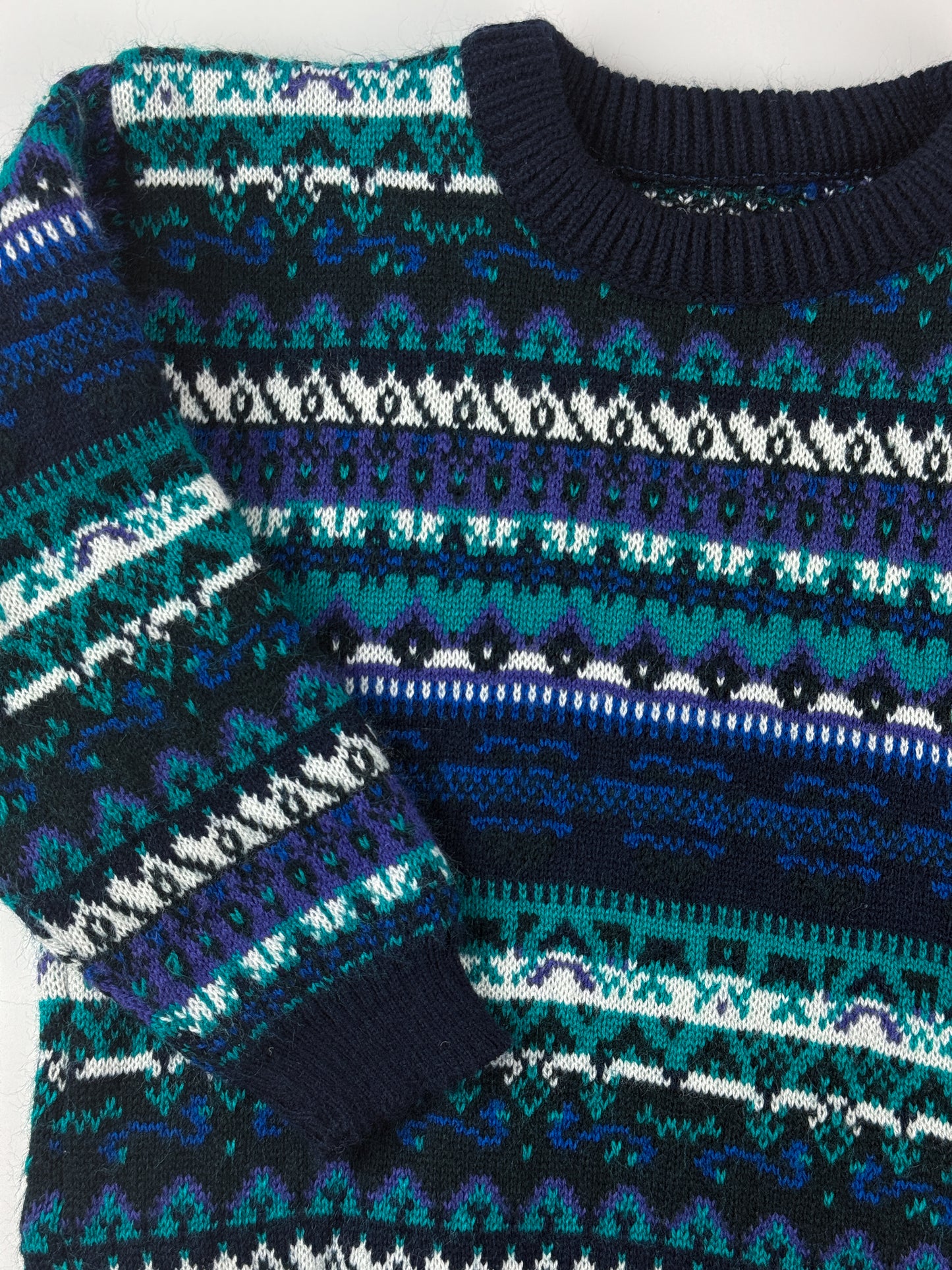 VINTAGE 90'S CREWNECK SWEATER - 4T