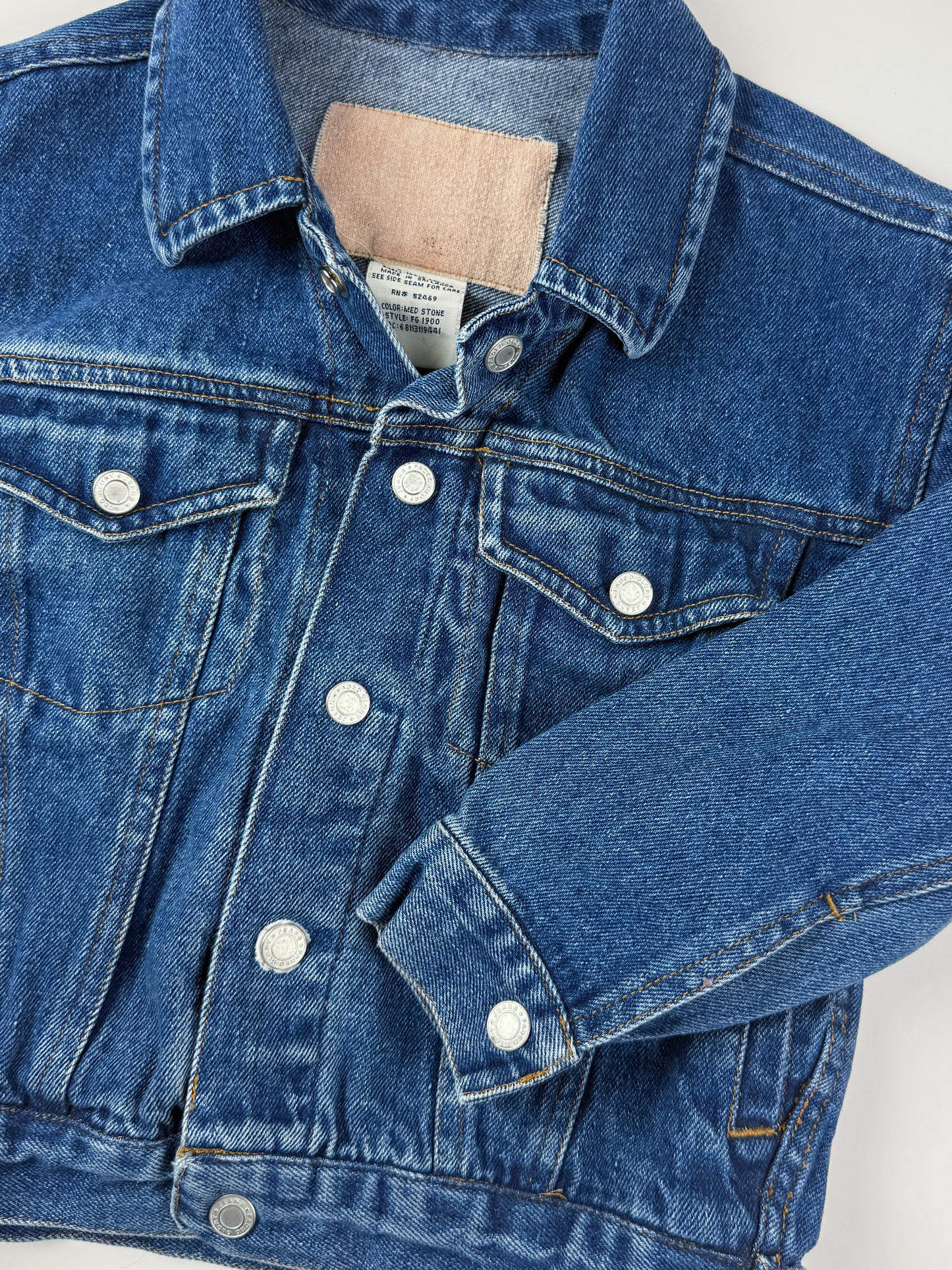 VINTAGE FADED GLORY DENIM JACKET - 5T