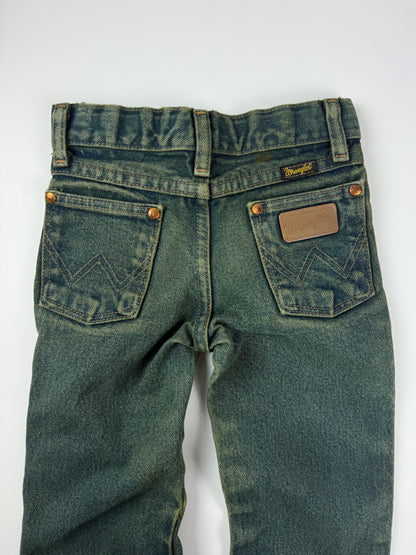 GREEN WASH WRANGLER JEANS - 5T