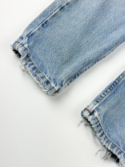 VINTAGE RIPPED + PATCHED LEVI'S - 7