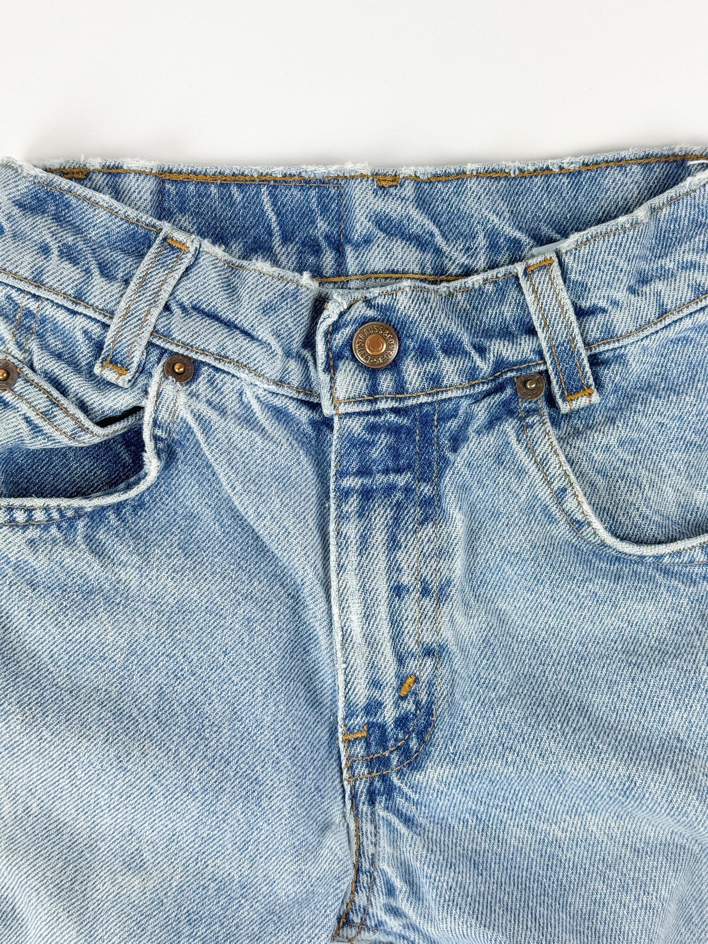 VINTAGE RIPPED + PATCHED LEVI'S - 7