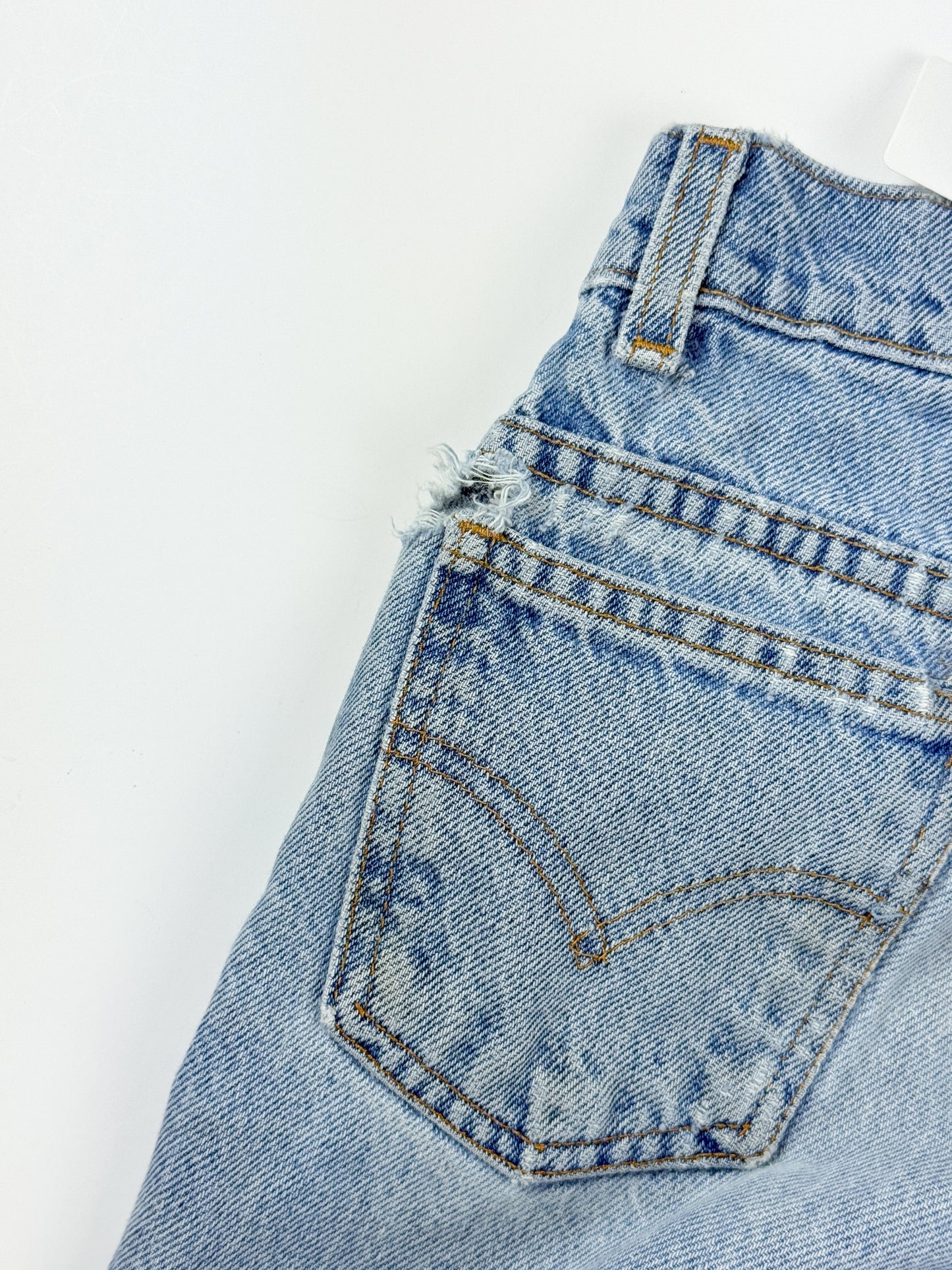 VINTAGE RIPPED + PATCHED LEVI'S - 7