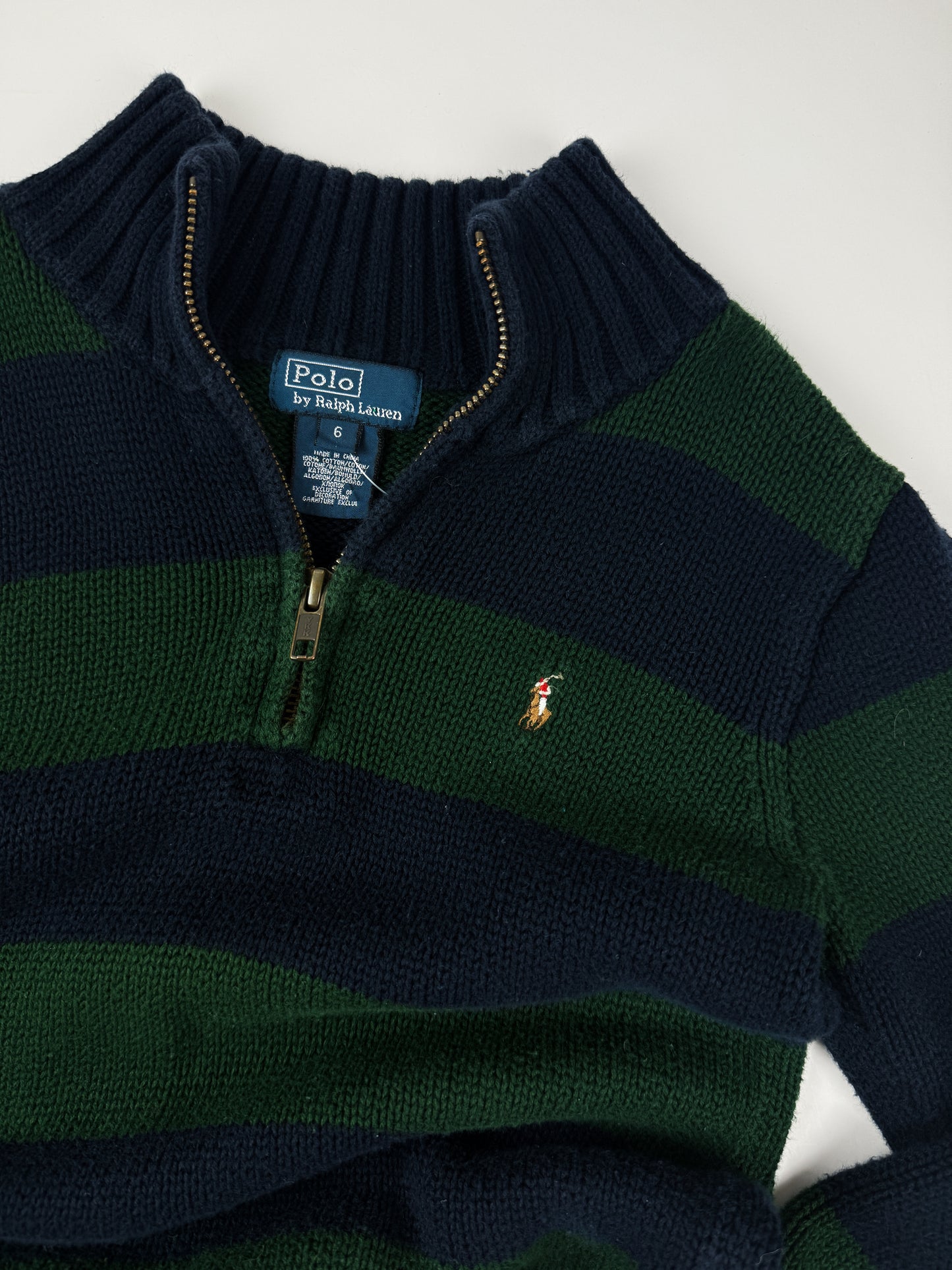 RALPH LAUREN QUARTER ZIP - 6