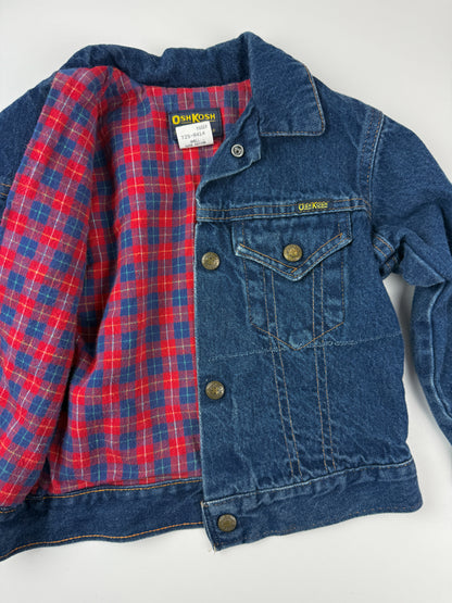 VINTAGE LINED OSH KOSH DENIM JACKET - 6