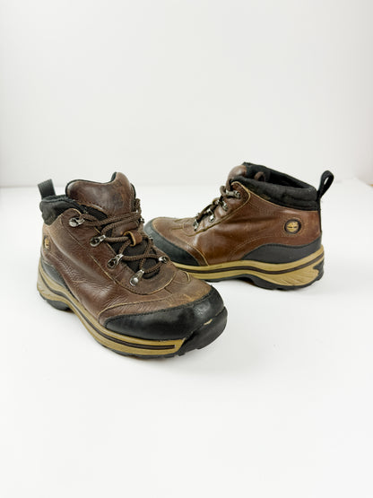 TIMBERLAND LEATHER TRAIL BOOTS - 12C