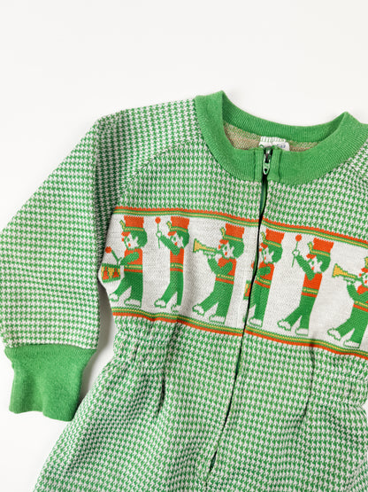 VINTAGE CARTERS CHRISTMAS ROMPER - 18M