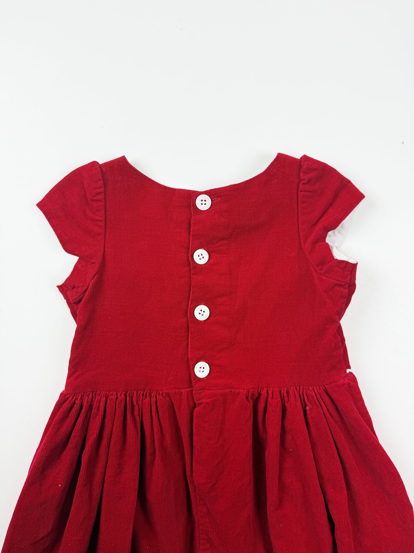 VINTAGE BAILEY BOYS RED DRESS - 4T