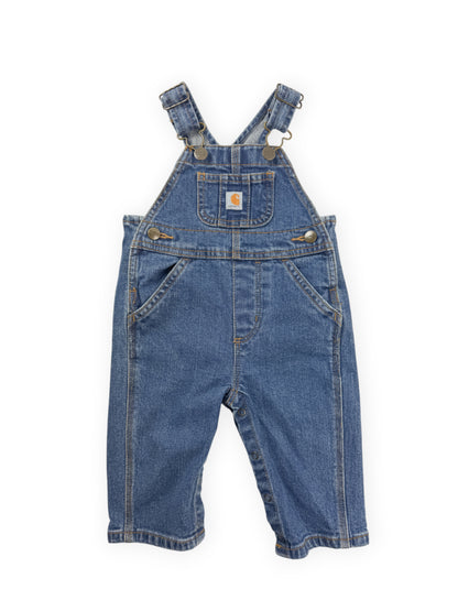 CARHARTT DENIM OVERALLS - 6M