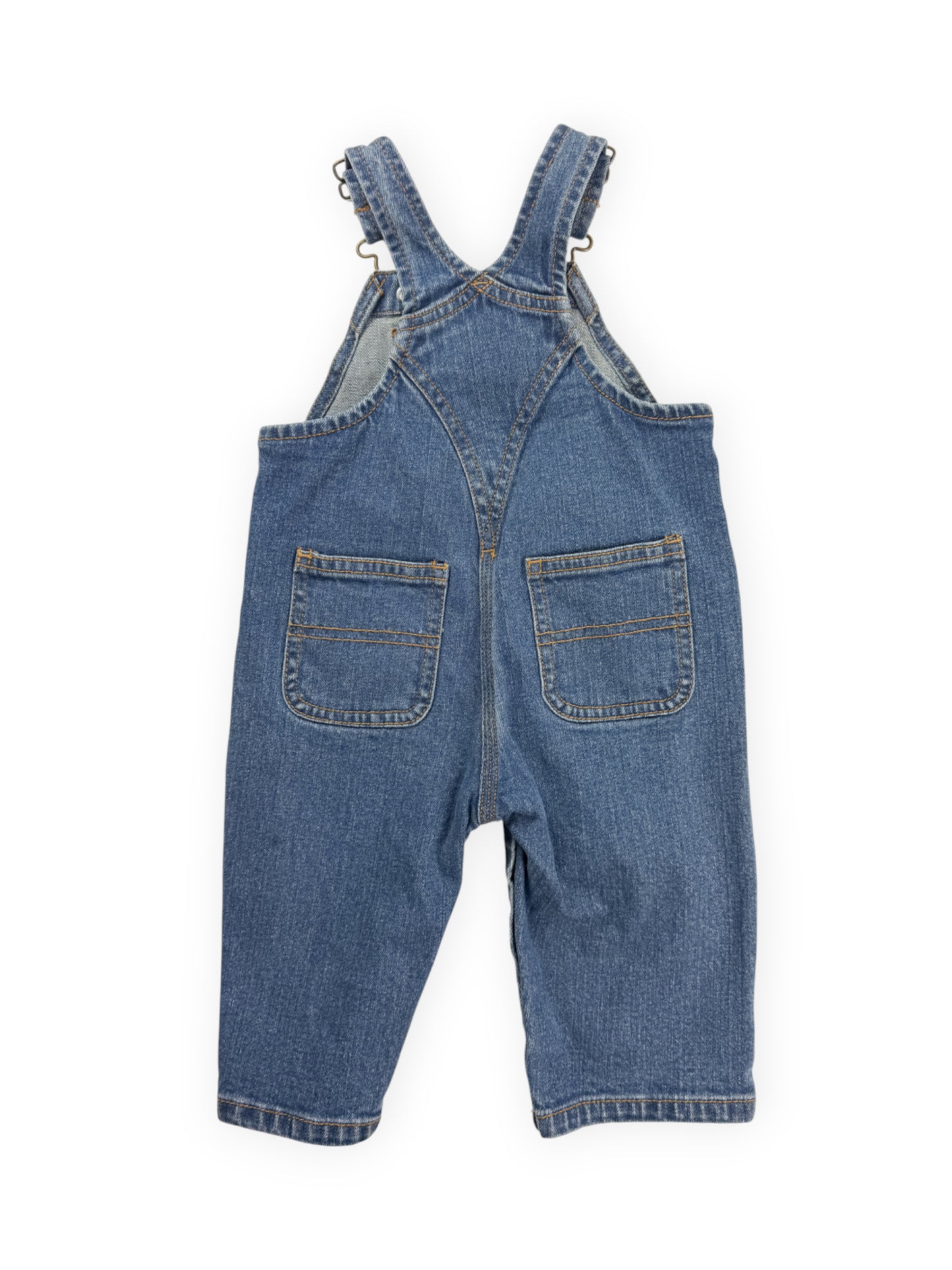 CARHARTT DENIM OVERALLS - 6M