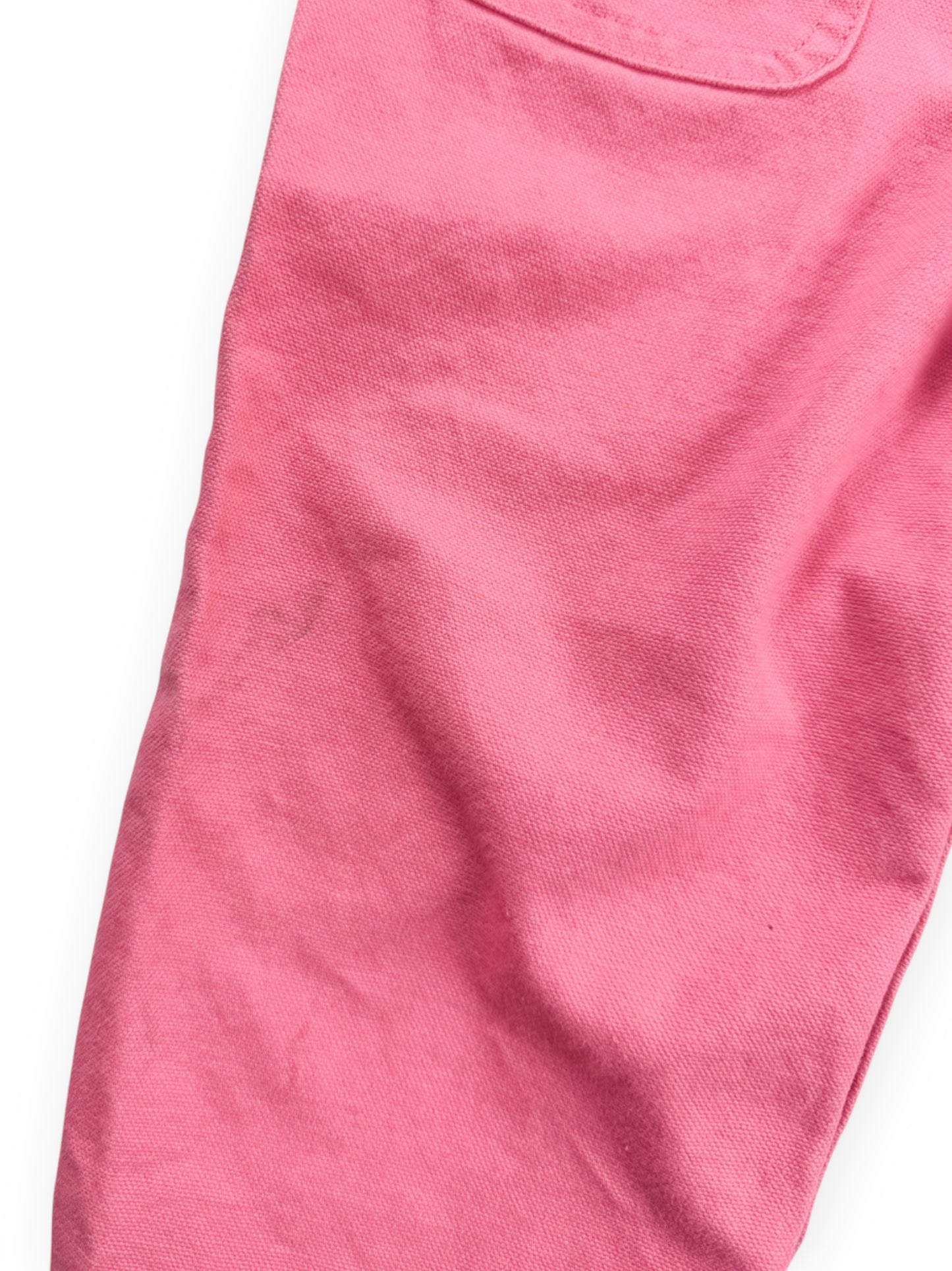 BRIGHT PINK CARHARTT OVERALLS - 18M