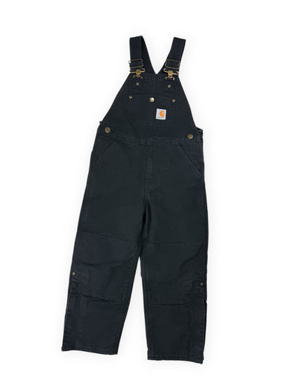LINED BLACK CARHARTT OVERALLS - 6